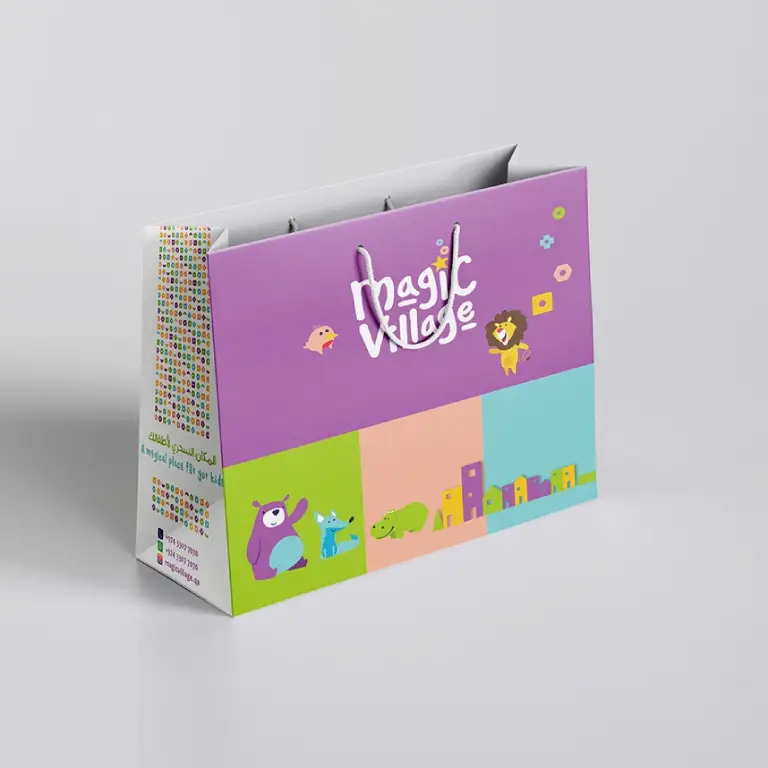 Экологичные бумажные пакеты с логотипом для брендов