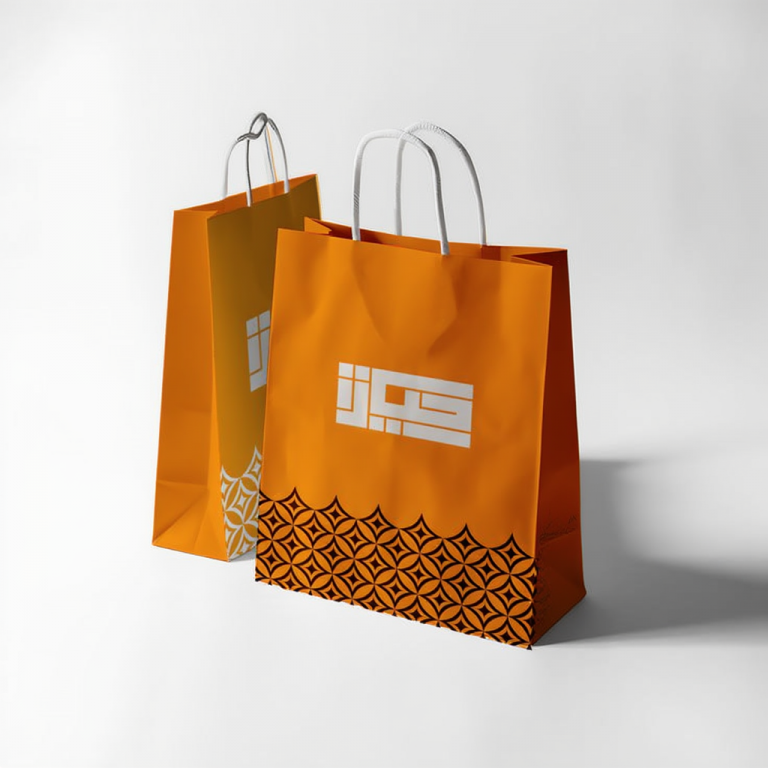Фирменные бумажные пакеты с качественной печатью