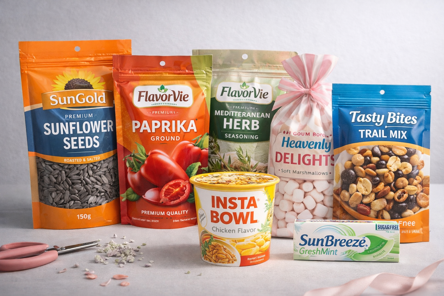 Брендированная упаковка с логотипом для товаров и корпоративных заказов