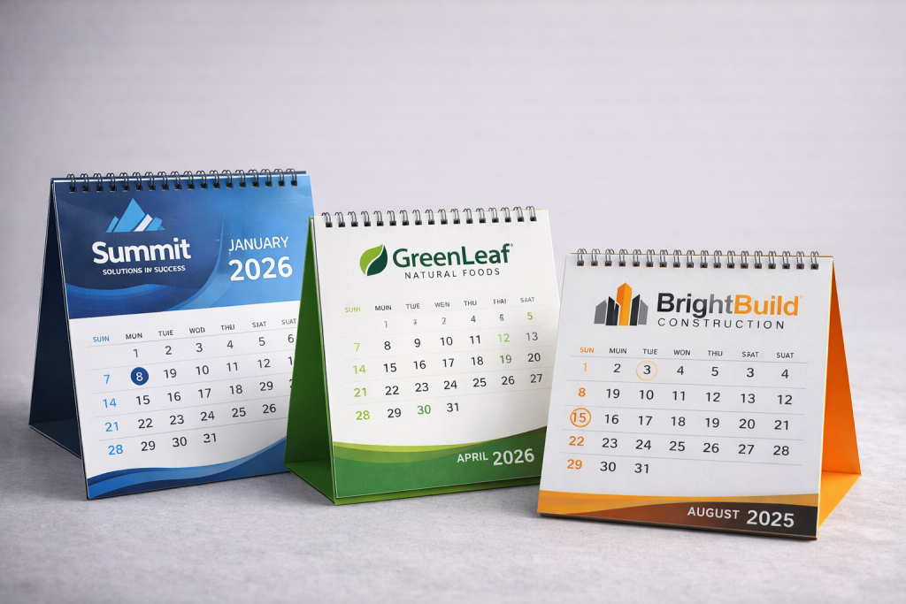 Календари с логотипом для корпоративных клиентов