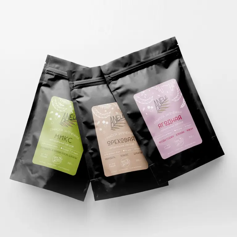 Примеры брендированной упаковки с логотипом — Gunesh Prin