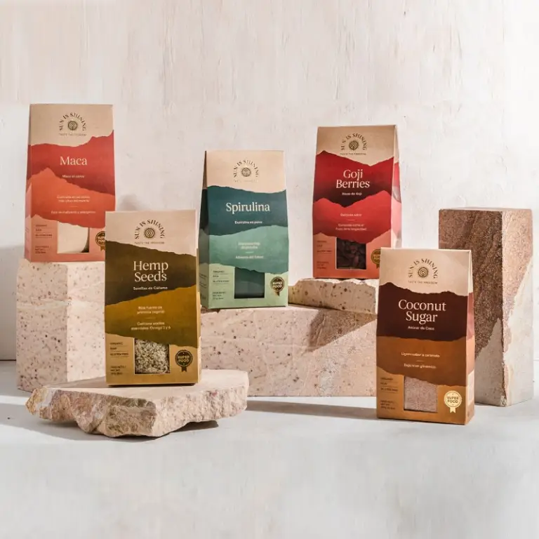 Примеры оригинальных наклеек для упаковки