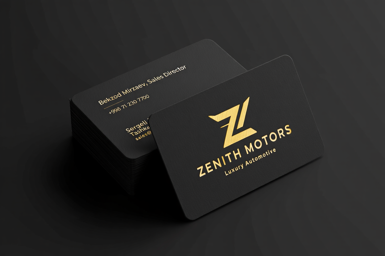 Визитки с тиснением | Gunesh Print