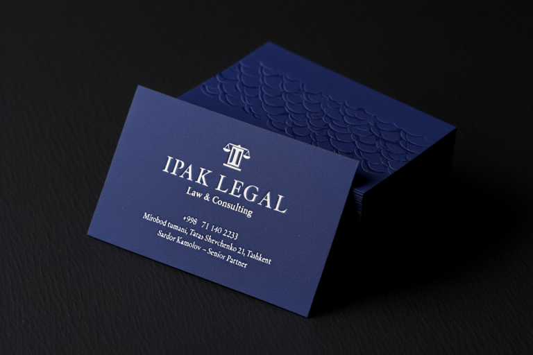 Визитки soft-touch Gunesh Print