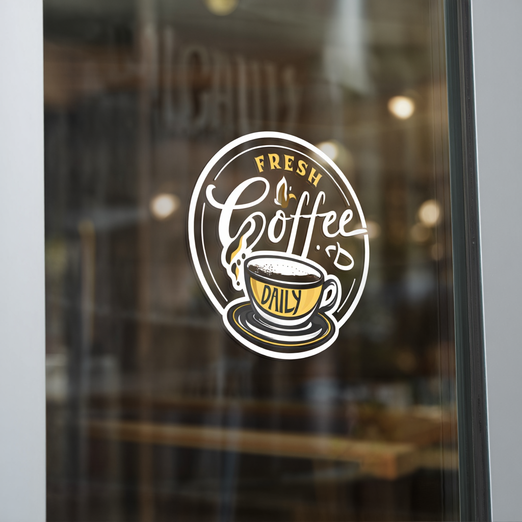 Наклейки на окна и витрины | Gunesh Print