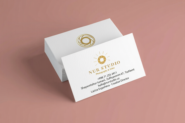 Визитки soft-touch Gunesh Print