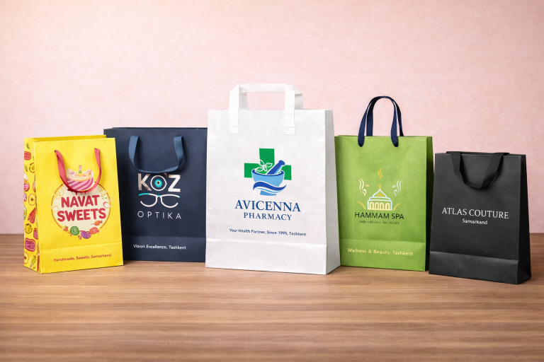 Пакеты с ручками