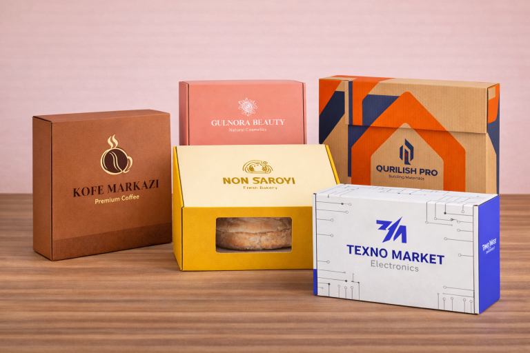 Коробки с логотипом