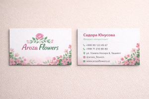 Двусторонние визитки | Gunesh Print