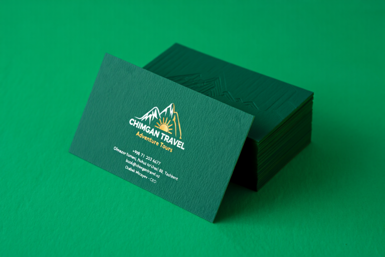 Визитки Soft Touch