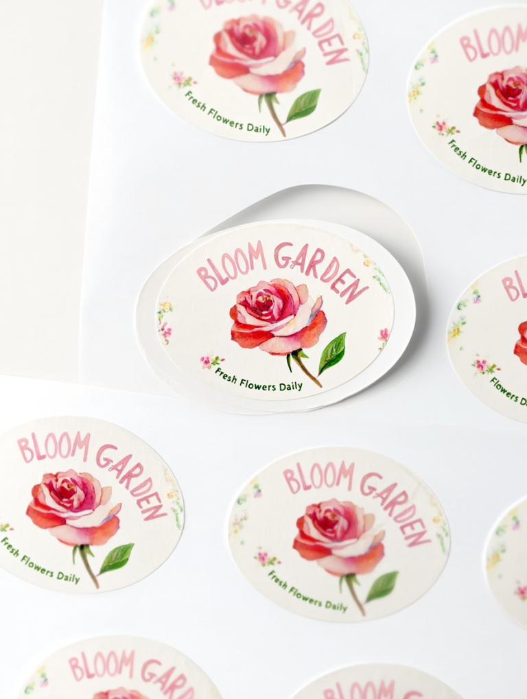 Наклейки с логотипом | Gunesh Print