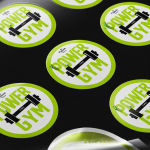 Наклейки с логотипом | Gunesh Print