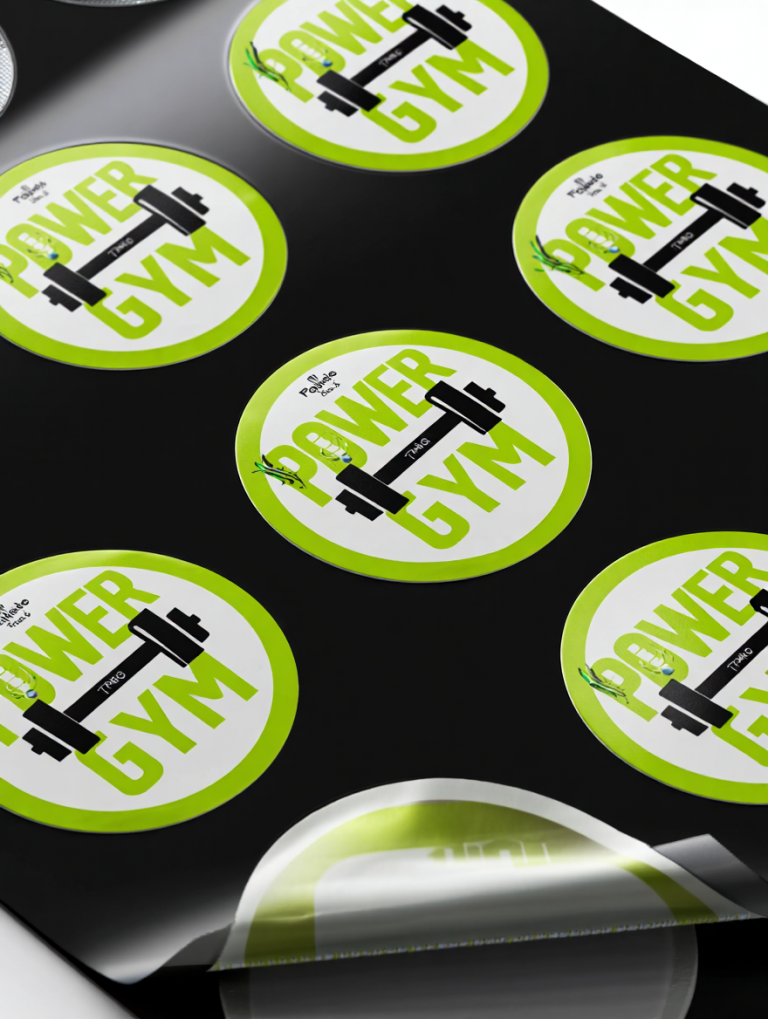 Наклейки с логотипом | Gunesh Print