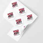 Наклейки с логотипом | Gunesh Print