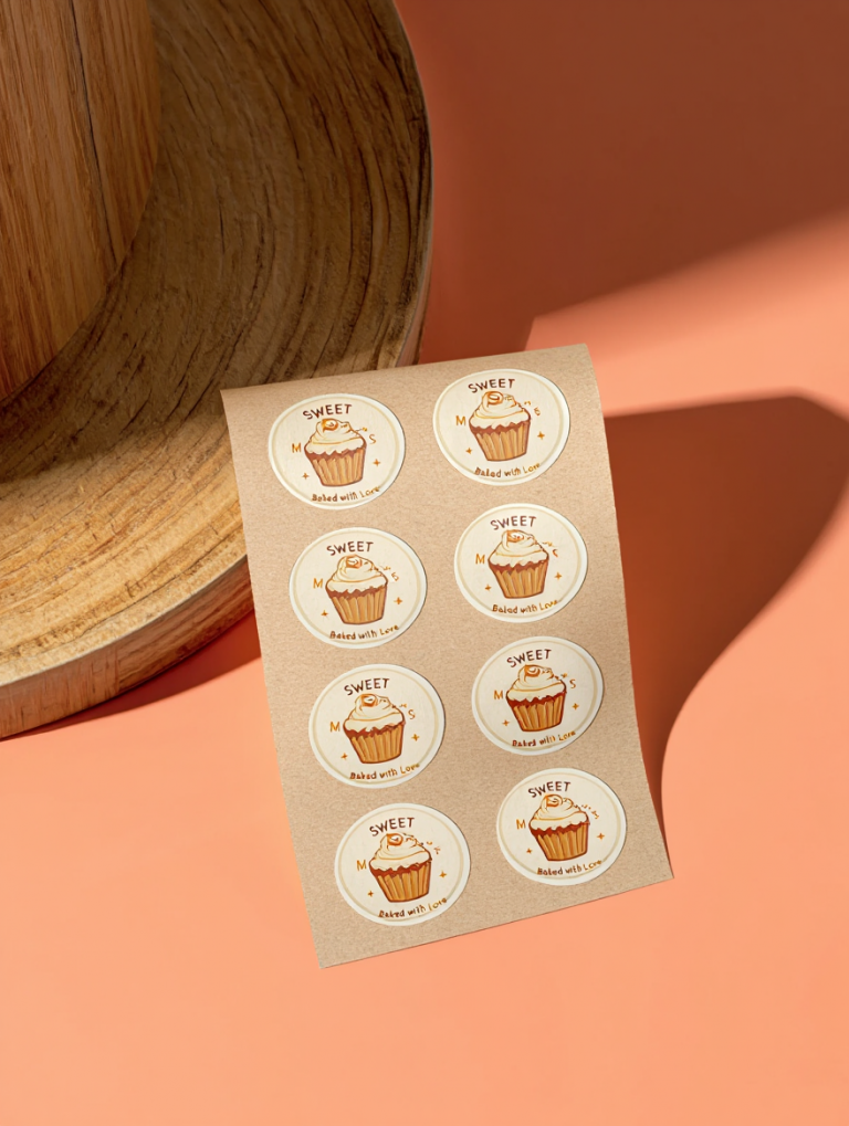 Наклейки с логотипом | Gunesh Print