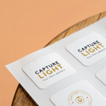 Наклейки с логотипом | Gunesh Print