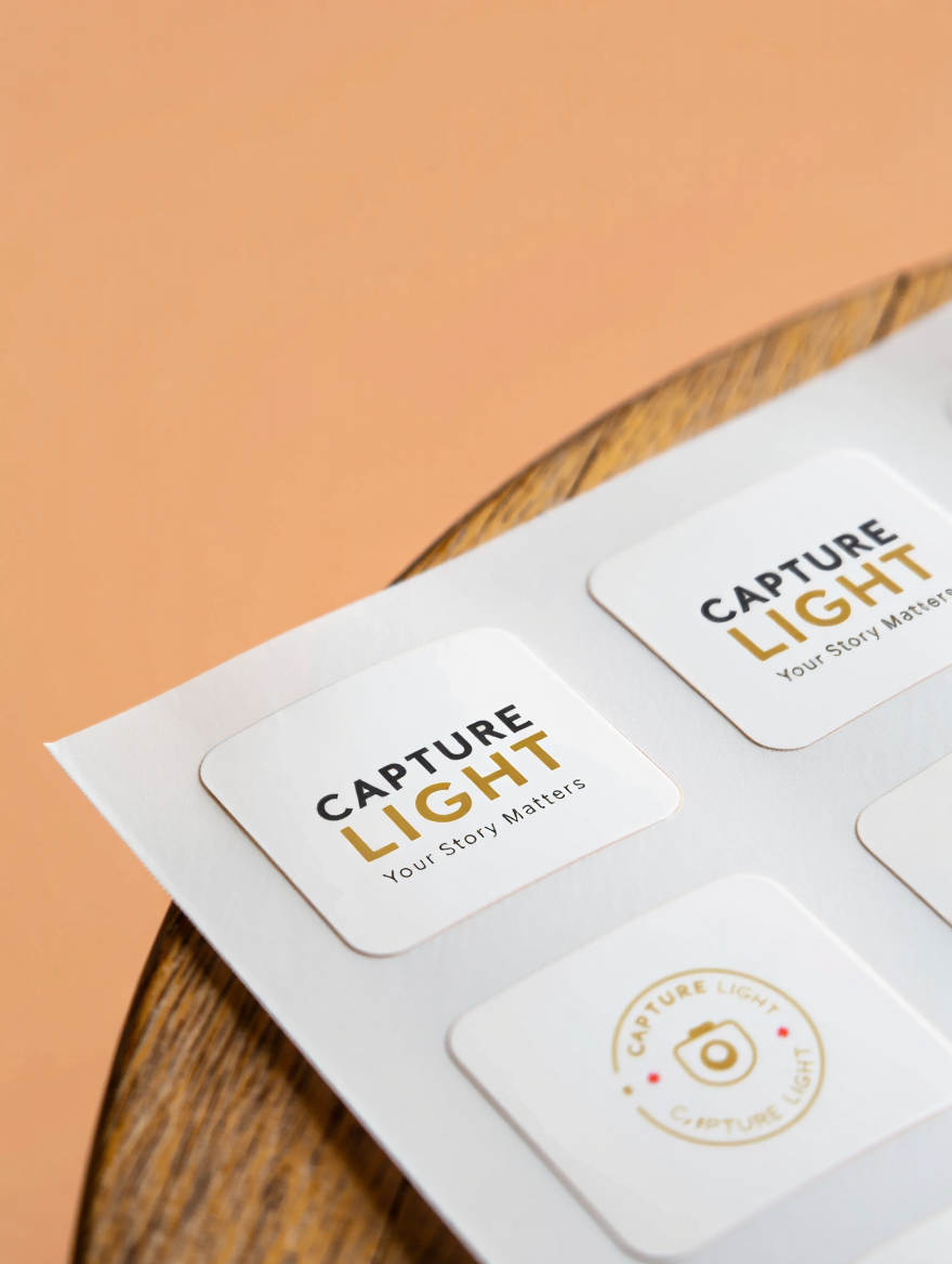 Наклейки с логотипом | Gunesh Print