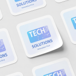 Наклейки с логотипом | Gunesh Print