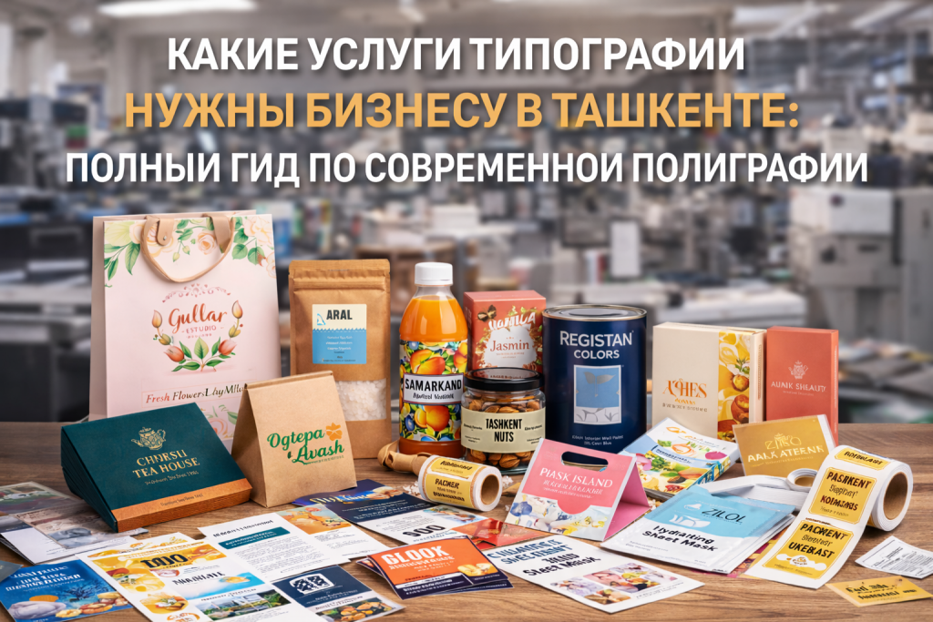 Типография в ташкенте